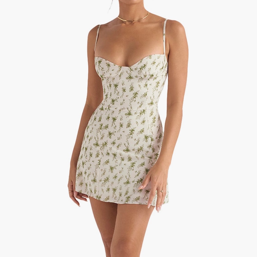 House of CB Christiana Floral Minidress- NWT